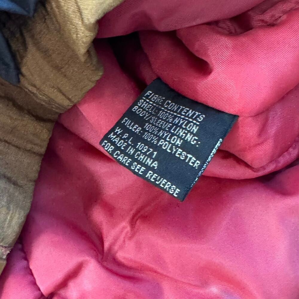 Vtg 1990s Braetan Geometric Patchwork Jacket Size… - image 7